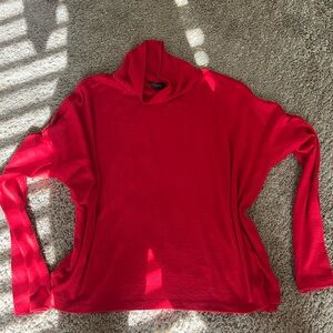 Banana Republic Red Cowl Neck Sweater